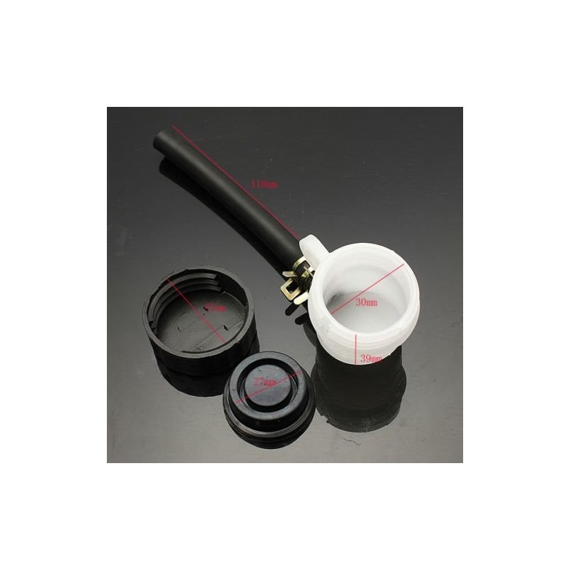 SERBATOIO UNIVERSALE OLIO LIQUIDO POMPA FRENO POSTERIORE MOTO FOR YAMAHASUZUKI