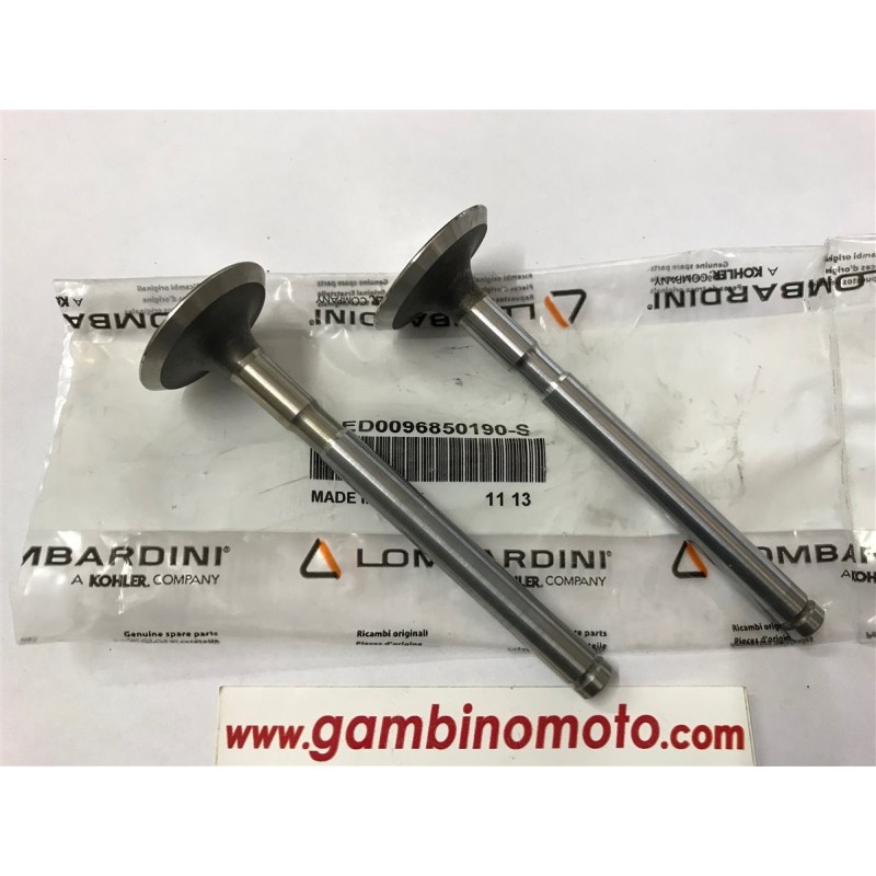 VALVOLE MOTORE lombardini DIESEL LDA672673674LDA8328338345LD825835930675 RICAMBIO ORIGINALE