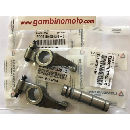 KIT BILANCIERI + PERNO MOTORE RUGGERINI RD80RD81RD90RF80RF81RF90RD901 RICAMBIO ORIGINALE