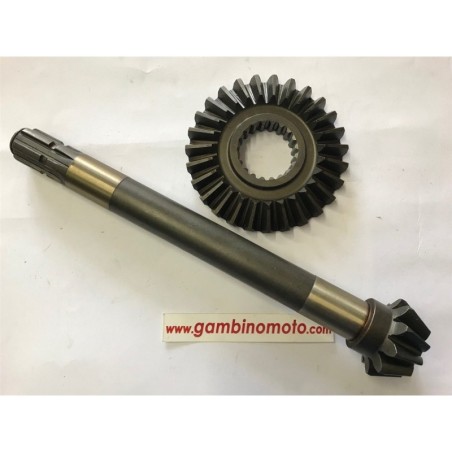 COPPIA CONICA MOTOCOLTIVATORE BERTOLINI BM10 18 CV DENTI PIGNONE 16 CORONA 19