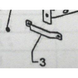 SCUADRETTA LAMIERE CILINDRO MOTORE LOMBARDINI 3LD4503LD510LDA450LDA510 TIPO SENZA AVVIAMENTO ELETRICO
