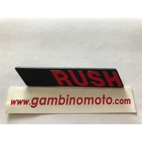 TARGHETTA RUSH PER VESPA 50 PK XL RUSH