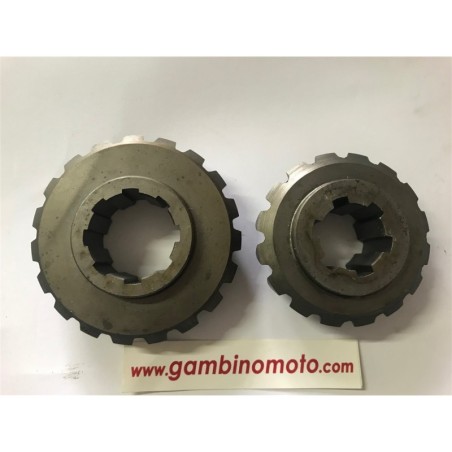 COPPIA CONICA MOTOCOLTIVATORE BERTOLINI BM12  DENTI CORONA 19 DENTI CORONA 16