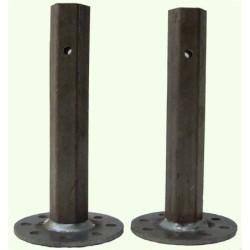 COPPIA MOZZI PORTARUOTA FISSI FLANGIATURA FIAT E BALILLA ESAGONO DA 32MM CM25