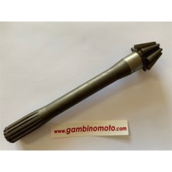 COPPIA CONICA MOTOZAPPA BARBIERI ZEBRA VECCHIO TIPO DENTI PIGNONE 8 CORONA 27