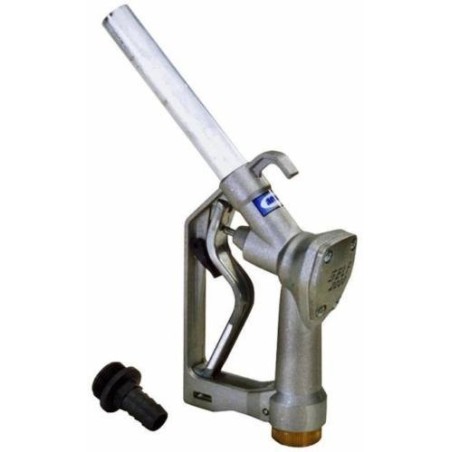 PISTOLA IN METALLO PER TRAVASO CARBURANTE PORTATA MASSIMA 120 LMINUTO