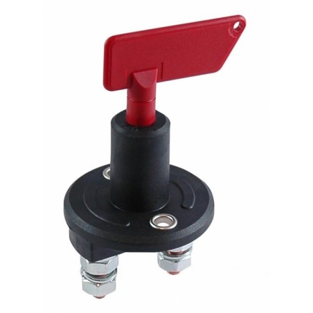 INTERRUTTORE STACCABATTERIA AD AZIONAMENTO MANUALE CON CHIAVE ESTRAIBILE 100 A