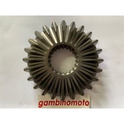 CORONA COPPIA CONICA MOTOZAPPA MECCANICA BENASSI RL304 DENTI CORONA 24