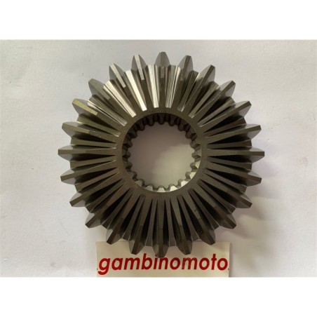 CORONA COPPIA CONICA MOTOZAPPA MECCANICA BENASSI RL304 DENTI CORONA 24