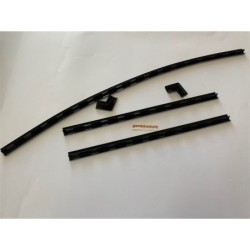 PIAGGIO KIT LISTELLI GUARNIZIONI VETRO PARABREZZA APE 50 TM P 154712  ORIGINALE