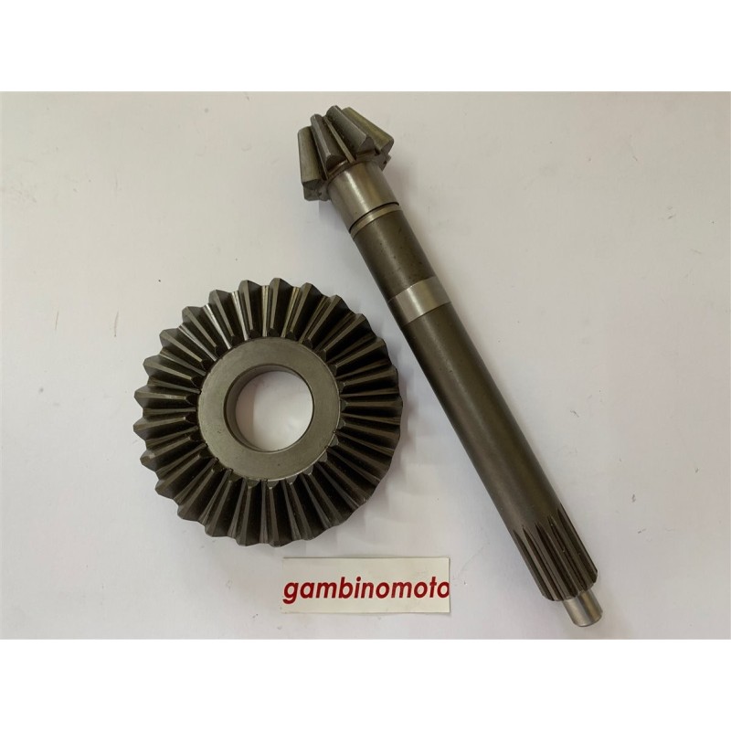 COPPIA CONICA FRESA CARRARINO DENTI PIGNONE 8 DENTI CORONA 25