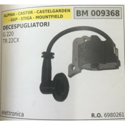 BOBINA BRUMAR ELETTRONICA ALPINA  CASTOR  CASTELGARDEN  GGP  STIGA  MOUNTFIELD DECESPUGLIATORI G 220  TR 22CX