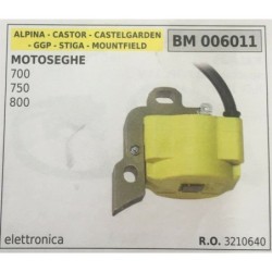BOBINA BRUMAR ELETTRONICA ALPINA  CASTOR  CASTELGARDEN  GGP  STIGA  MOUNTFIELD MOTOSEGHE 700  750  800