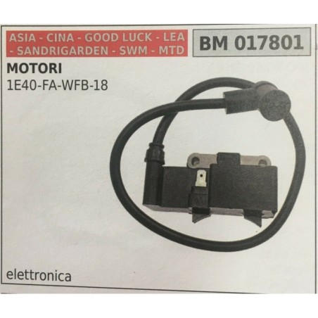 BOBINA BRUMAR ELETTRONICA ASIA  CINA  GOOD LUCK  LEA  SANDIGARDEN  SWM  MTD  MOTORI 1E40FAWFB18