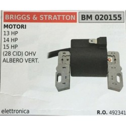 BOBINA BRUMAR ELETTRONICA BRIGGS & STRATTON MOTORI 13 HP  14 HP  15 HP  (28 CID) OHV ALBERO VERT