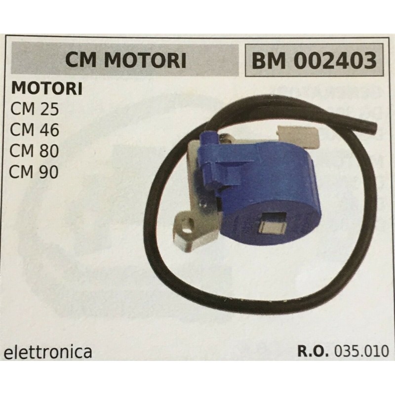 BOBINA BRUMAR ELETTRONICA CM MOTORI MOTORI CM 25 CM 46 CM 80 CM 90