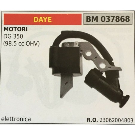 BOBINA BRUMAR ELETTRONICA DAYE MOTORI DG 350 (985 cc OHV)