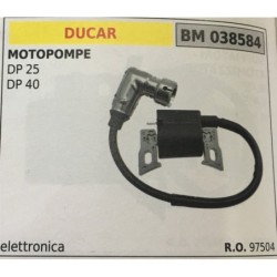 BOBINA BRUMAR ELETTRONICA DUCAR  MOTOPOMPE DP 25 DP 40
