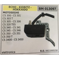 BOBINA BRUMAR ELETTRONICA ECHO  KIORITZ  HOKKAIDO MOTOSEGHE CS 300  CS 301 CS 303 T CS 305  CS 306 CS 320 TES CS 340  CS 341 CS