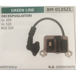 BOBINA BRUMAR ELETTRONICA GREEN LINE DECESPUGLIATORI GL 430 GL 520 BGE 520
