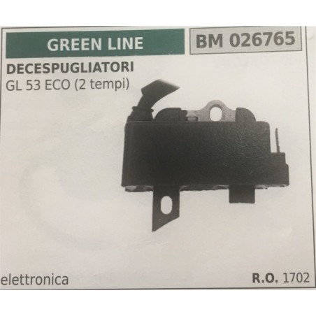 BOBINA BRUMAR ELETTRONICA GREEN LINE DECESPUGLIATORI GL 53 ECO (2 TEMPI)