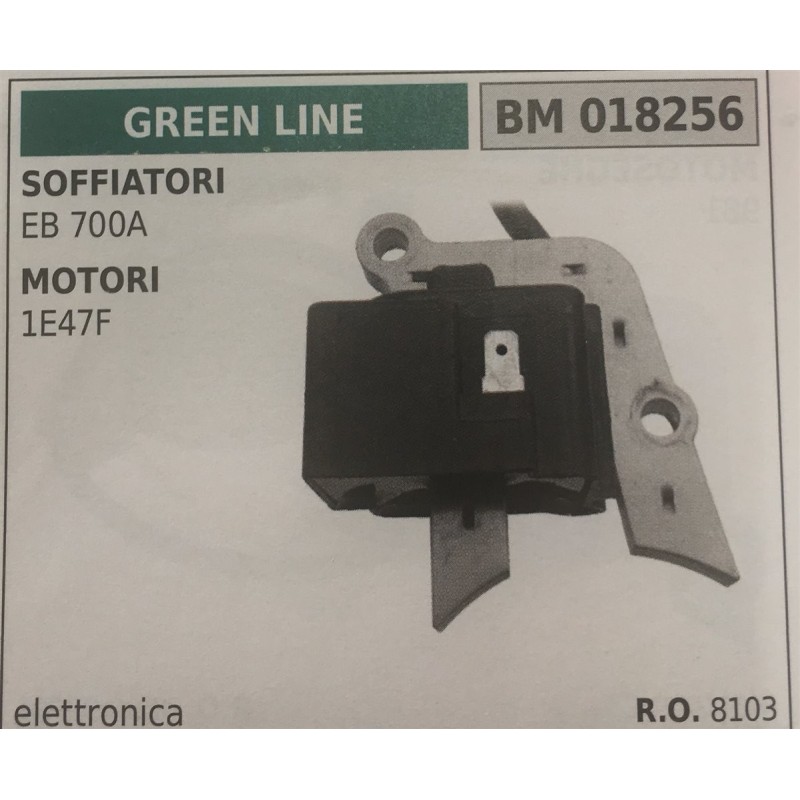 BOBINA BRUMAR ELETTRONICA GREEN LINE SOFFIATORI EB 700A MOTORI 1E47F