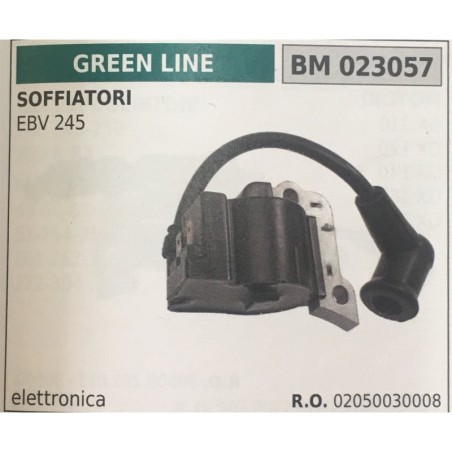 BOBINA BRUMAR ELETTRONICA GREEN LINE SOFFIATORI EBV 245