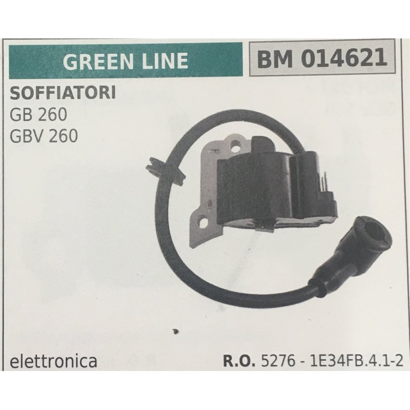 BOBINA BRUMAR ELETTRONICA GREEN LINE SOFFIATORI GB 260 GBV 260