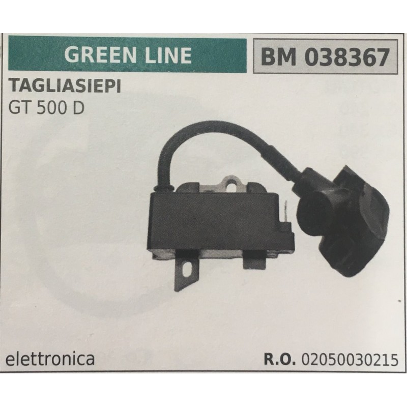 BOBINA BRUMAR ELETTRONICA GREEN LINE TAGLIASIEPI GT 500 D