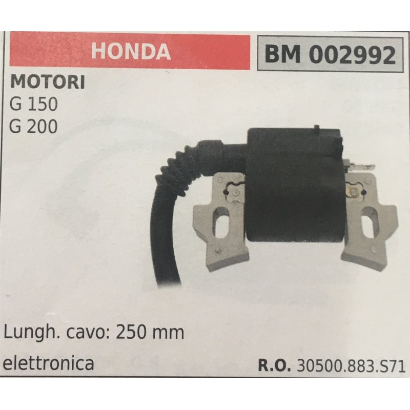 BOBINA BRUMAR ELETTRONICA HONDA MOTORI G 150 G 200