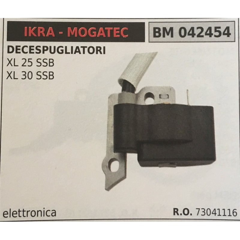 BOBINA BRUMAR ELETTRONICA IKRA  MOGATEC DECESPUGLIATORI XL 25 SSB XL 30 SSB