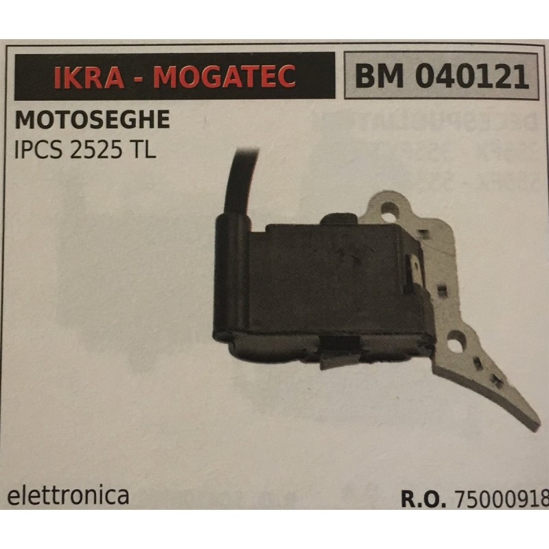 BOBINA BRUMAR ELETTRONICA IKRA  MOGATEC MOTOSEGHE IPCS 2525 TL