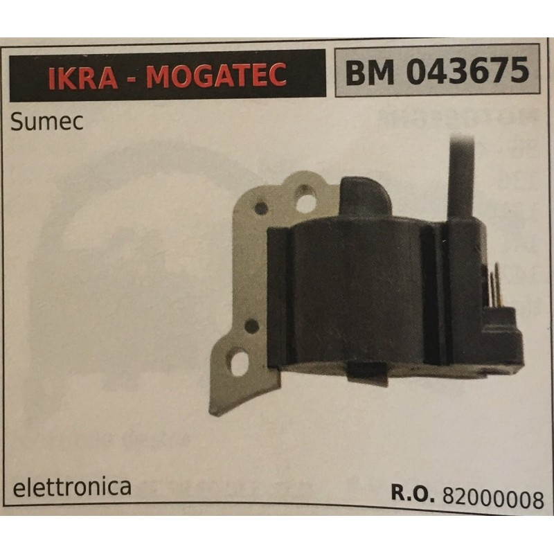 BOBINA BRUMAR ELETTRONICA IKRA  MOGATEC SUMEC
