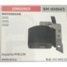 BOBINA BRUMAR ELETTRONICA JONSERED MOTOSEGHE 2041 2045 2050