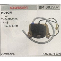 BOBINA BRUMAR ELETTRONICA KAWASAKI MOTORI TH 43 TH043DCJ80 TH 48 TH048DCJ80