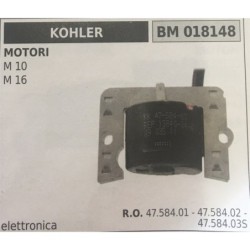 BOBINA BRUMAR ELETTRONICA KOHLER MOTORI M 10 M 16