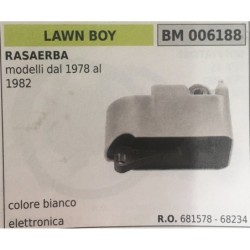 BOBINA BRUMAR ELETTRONICA LAWN BOY RASAERBA modelli dal 1978 al 1982 colore bianco