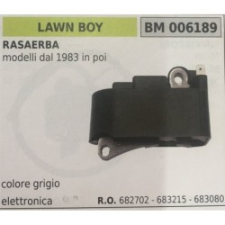 BOBINA BRUMAR ELETTRONICA LAWN BOY RASAERBA modelli dal 1983 in poi  colore grigio