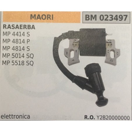 BOBINA BRUMAR ELETTRONICA MAORI RASAERBA MP 4414 S MP 4814 P MP 4814 S MP 5014 SQ MP 5518 SQ