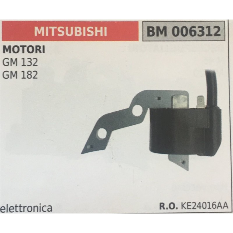 BOBINA BRUMAR ELETTRONICA MITSUBISHI MOTORI GM 132 GM 182