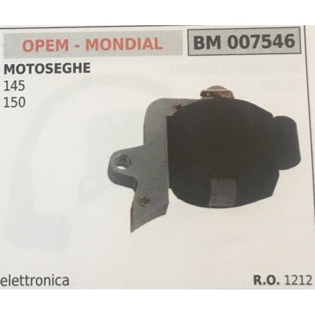 BOBINA BRUMAR ELETTRONICA OPEM  MONDIAL MOTOSEGHE 145 150