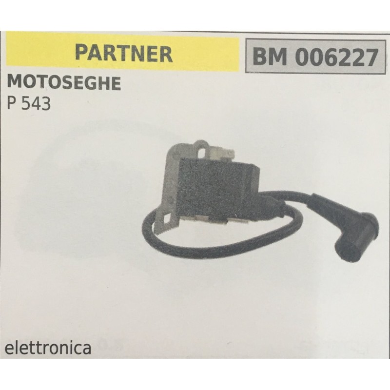 BOBINA BRUMAR ELETTRONICA PARTNER MOTOSEGHE P 543 BM006227