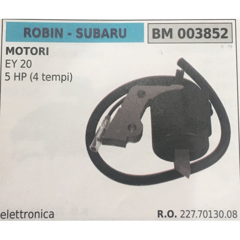 BOBINA BRUMAR ELETTRONICA ROBIN  SUBARU MOTORI EY 20 5 HP (4 tempi)