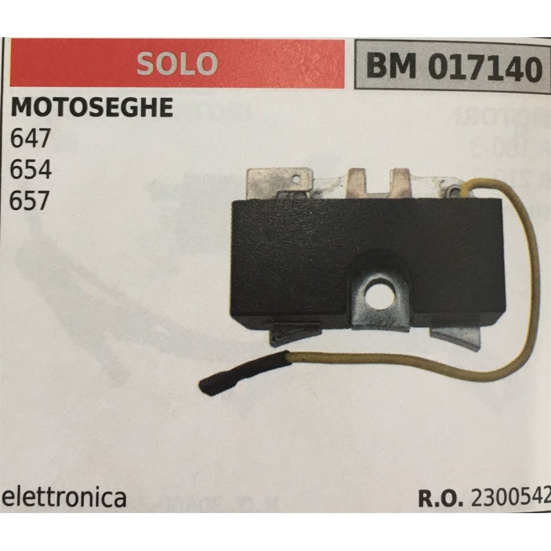 BOBINA BRUMAR ELETTRONICA SOLO MOTOSEGHE 647 654 657