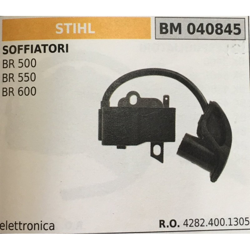 BOBINA BRUMAR ELETTRONICA STIHL SOFFIATORI BR 500 BR 550 BR 600