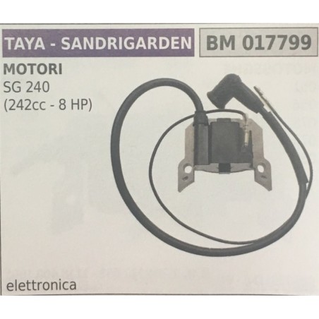 BOBINA BRUMAR ELETTRONICA TAYA  SANDRIGARDEN MOTORI SG 240 (242 cc  8 HP)