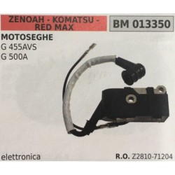 BOBINA BRUMAR ELETTRONICA ZENOAH  KOMATSU  RED MAX MOTOSEGHE G 455AVS G 500A