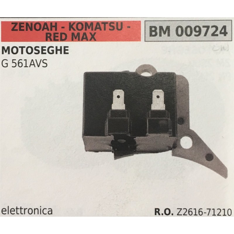 BOBINA BRUMAR ELETTRONICA ZENOAH  KOMATSU  RED MAX MOTOSEGHE G 561AVS