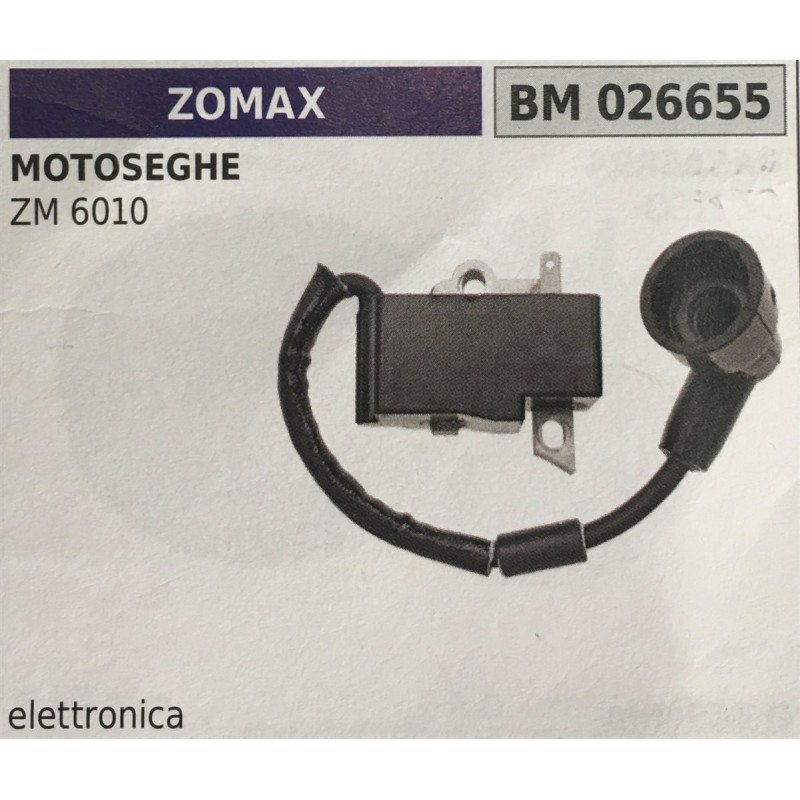 BOBINA BRUMAR ELETTRONICA ZOMAX MOTOSEGHE ZM 6010