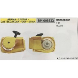AVVIAMENTO COMPLETO BRUMAR ALPINA  CASTOR  CASTELGARDEN  GGP  STIGA MOTOSEGHE P 34 PR 350